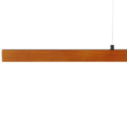 Wyld And Coco Oakwood Dark Oak Pendant Lamp 115 Cm Integrated Led With Remote Dimmer - thumbnail 7