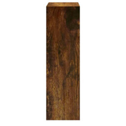Walplus Shoe Cabinet Smoked Oak 63X24X81 Cm Engineered Wood - thumbnail 5