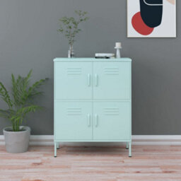 Vidaxl Storage Cabinet Mint 80X35X101.5 Cm Steel - thumbnail 1
