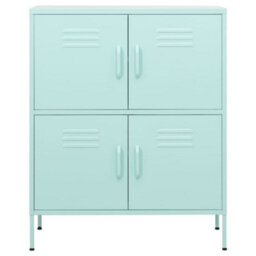 Vidaxl Storage Cabinet Mint 80X35X101.5 Cm Steel - thumbnail 3