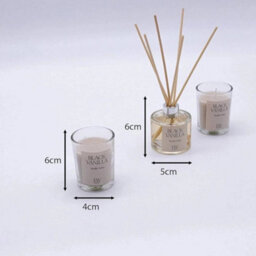 Marco Paul Scented Candles & Diffuser Gift Set - Black Vanilla - thumbnail 3