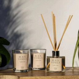 Marco Paul Scented Candles & Diffuser Gift Set - Black Vanilla