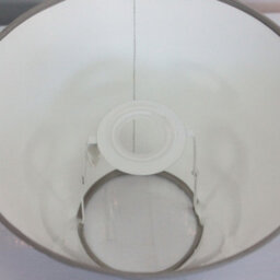Luxury Coolie Lamp Shade Cotton Ceiling Hanging Pendant Light - Grey - thumbnail 2