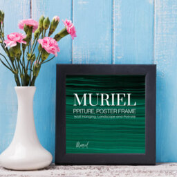 Black Picture Frame Photo Frame Perspex Sheet For Wall Or Table, Landscape Portrait Orientation 12.7 X 12.7 Cm - thumbnail 8
