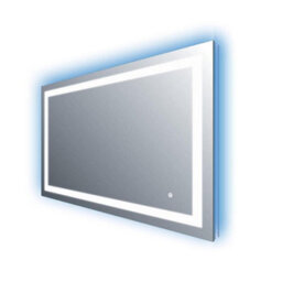 Plum&clay Luca Led Illuminated Backlit Bathroom Mirror With White And Blue Light (H)700mm (W)1100mm - thumbnail 2
