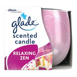 Glade Scented Candle, Air Freshener Candle 120 G Relaxing Zen (Pack Of 12) - thumbnail 4