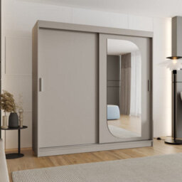 Arte Luxurious Cashmere Lucy Sliding Door Wardrobe 2000mm X 2000mm X 620mm - An Elegant Storage Sanctuary - thumbnail 2