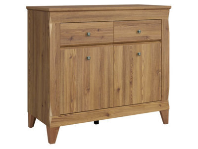 Arte Bergen 110 Cm Sideboard 2 Door 2 Drawer Golden Sibiu Larch - image 1