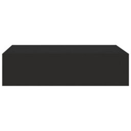 Berkfield Wall-Mounted Drawer Shelves 2 Pcs Black 40X23.5X10Cm Mdf - thumbnail 5