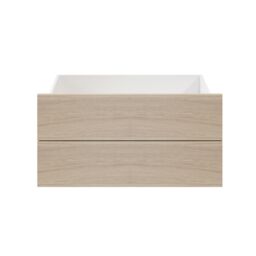 GoodHome Atomia Modular Matt Oak Effect Slab Large External Drawer (H)185mm (W)747mm (D)500mm, Set Of 2 - thumbnail 2