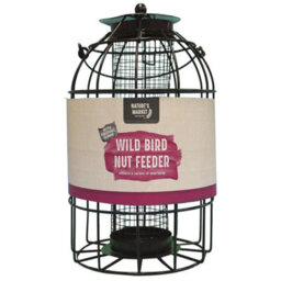 STAR SUPPLIES Weather Resistant Nut Feeder Metal Bird Hanging Cage - thumbnail 1