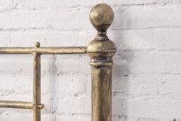 Harpenden Brushed Gold King Size Metal Bed Frame 5Ft - thumbnail 8