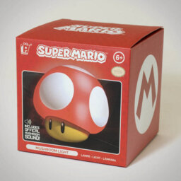 Super Mario Mushroom Battery Powered Desk Light - thumbnail 6