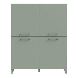 Wyld Haus Onyx Sage Green 4 Door Storage Cabinet - thumbnail 3