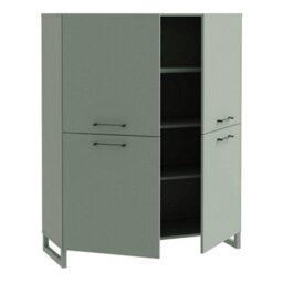 Wyld Haus Onyx Sage Green 4 Door Storage Cabinet - thumbnail 4