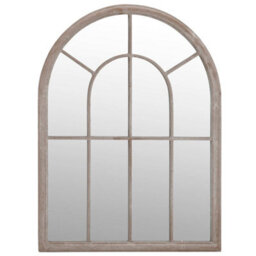 Berkfield Garden Mirror Sand 60X45 Cm Iron For Outdoor Use - thumbnail 3