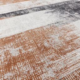 Terracotta Abstract Luxurious Modern Easy To Clean Rug For Living Room Bedroom & Dining Room-120Cm X 170Cm - thumbnail 4