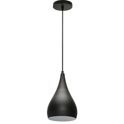 Vintage Ceiling Pendant Light Metal Teardrop Lampshade With E27 Hanging Retro Lamp - image 1
