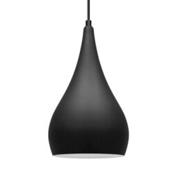 Vintage Ceiling Pendant Light Metal Teardrop Lampshade With E27 Hanging Retro Lamp - thumbnail 3