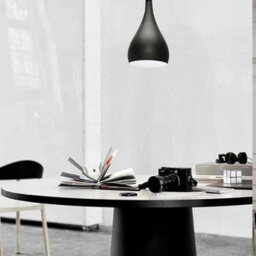 Vintage Ceiling Pendant Light Metal Teardrop Lampshade With E27 Hanging Retro Lamp - thumbnail 2