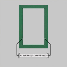 Ak Frames 6X4 Emerald Picture Mounts To Fit 5X3 Aperture Size - Mount Board Only (No Frame Included) - thumbnail 4