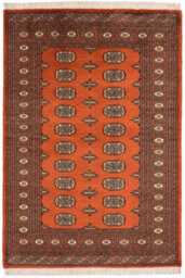 Floral Rust Traditional Wool Bordered Handmade Rug For Living Room Bedroom & Dining Room-180Cm X 270Cm - thumbnail 4