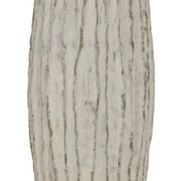 Hill Interiors Lorenzo Fin Vase White/grey Wash (One Size) - thumbnail 2