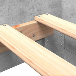 Berkfield Bed Frame Without Mattress Concrete Grey 90X190 Cm Single Engineered Wood - thumbnail 7