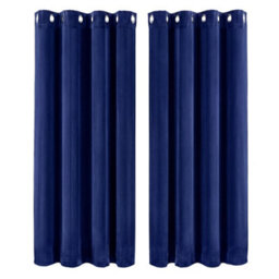 Marlow Velvet Blackout Curtains Thermal Insulated For Bedroom Living Room - thumbnail 2
