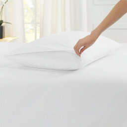 Luxury Housewife Pillow Cases 2 Pack Ultra Soft Plain White Pillow Covers 50X75 - thumbnail 4