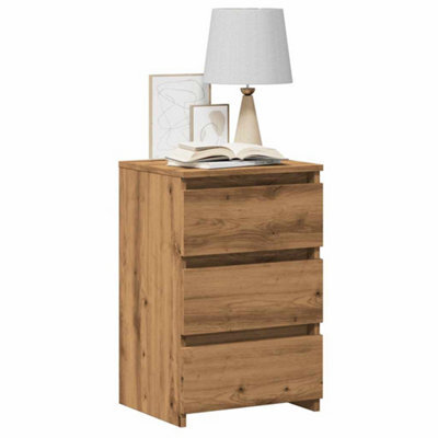 Berkfield Bedside Cabinets 2 Pcs Artisan Oak 40X35X62.5 Cm Engineered Wood - image 1