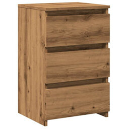 Berkfield Bedside Cabinets 2 Pcs Artisan Oak 40X35X62.5 Cm Engineered Wood - thumbnail 4