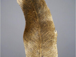 My Square Mile Golden Quill Feather Office Desk Bookshelf Ornament, Height 32Cm - thumbnail 3