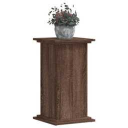 Walplus Plant Stand Brown Oak 33X33X60 Cm Engineered Wood - thumbnail 3