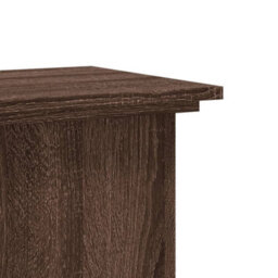 Walplus Plant Stand Brown Oak 33X33X60 Cm Engineered Wood - thumbnail 7