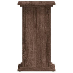 Walplus Plant Stand Brown Oak 33X33X60 Cm Engineered Wood - thumbnail 5
