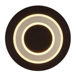 Luminosa Lighting Luminosa Jayden 32Cm Integrated Led Semi Flush Ceiling Light Matt Black Led 3000K - thumbnail 3