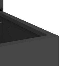 Walplus Garden Planter With Decorative Panel Black 50 X 140 Cm - thumbnail 8