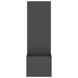 Walplus Garden Planter With Decorative Panel Black 50 X 140 Cm - thumbnail 5