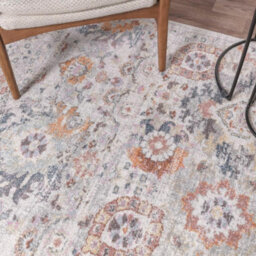 Furniturebox Uk Soraya Floral Vintage Persian Inspired Rug 120X170 - thumbnail 3