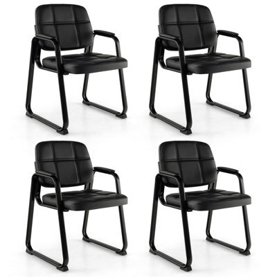Gainoom 4Pcs Waiting Room Chairs Meeting Room Chairs Reception Guest Chairs - image 1
