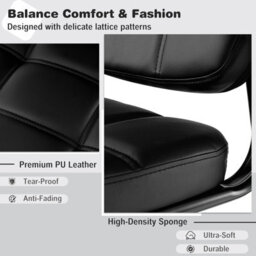 Gainoom 4Pcs Waiting Room Chairs Meeting Room Chairs Reception Guest Chairs - thumbnail 6