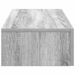 Berkfield Durable Wall Shelf With Drawers Grey Sonoma 80X33X17 Cm Engineered Wood - thumbnail 5