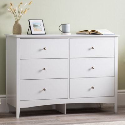 Christow Islington Chest Of Drawers Modern 6 Drawer Bedroom Storage Unit Furniture Cabinet - image 1
