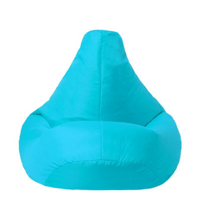 Icon Kids Dalton High Back Bean Bag Indoor Outdoor Aqua - image 1