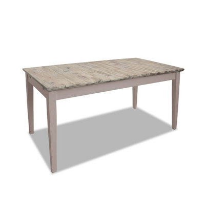 Statement Furniture Florence Rectangle Extendable Kitchen Dining Table In Truffle - image 1