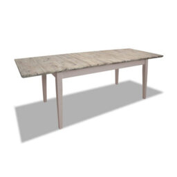 Statement Furniture Florence Rectangle Extendable Kitchen Dining Table In Truffle - thumbnail 4