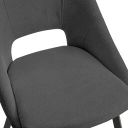 Home Detail Billie Dining Chair Set Of 2, Ivory Fabric - thumbnail 4