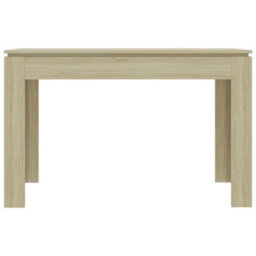 Berkfield Dining Table Sonoma Oak 120X60X76 Cm Engineered Wood - thumbnail 4