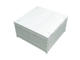 Fimous 6 Seater Pe Wicker Light Grey Rattan Garden Corner Sofa Sets Outdoor Patio Furniture Coffee Table - thumbnail 6